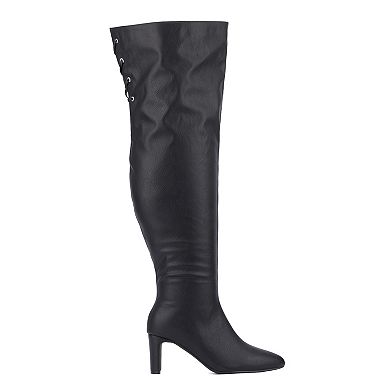 Fashion to Figure Hayya Thigh High Wide Width Women's Boots