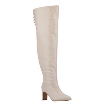 Fashion to Figure Hayya Thigh High Wide Width Women's Boots