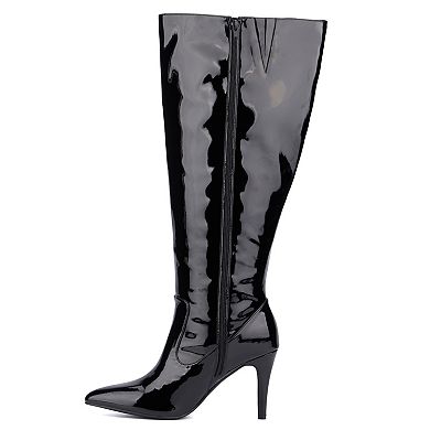 Fashion to Figure Lisette Women's Wide Width Knee-High Boots