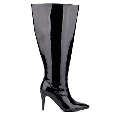 Fashion to Figure Lisette Women's Wide Width Knee-High Boots