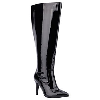 Fashion to Figure Lisette Women's Wide Width Knee-High Boots