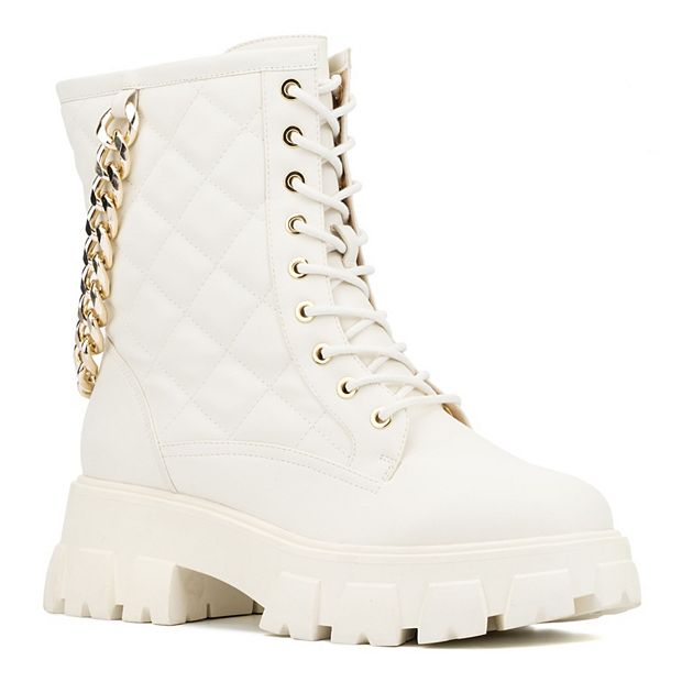 Wide combat hot sale boots womens