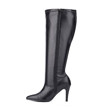 Fashion to Figure Selena Women's Wide Width Knee High Boots