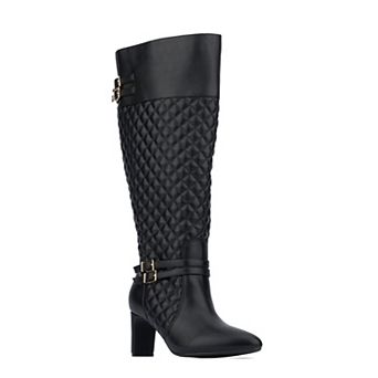 Fashion To Figure Halen Women's Knee High Boot - Wide Width