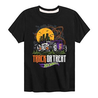 Boys 8-20 Hot Wheels Track Or Treat Graphic Tee