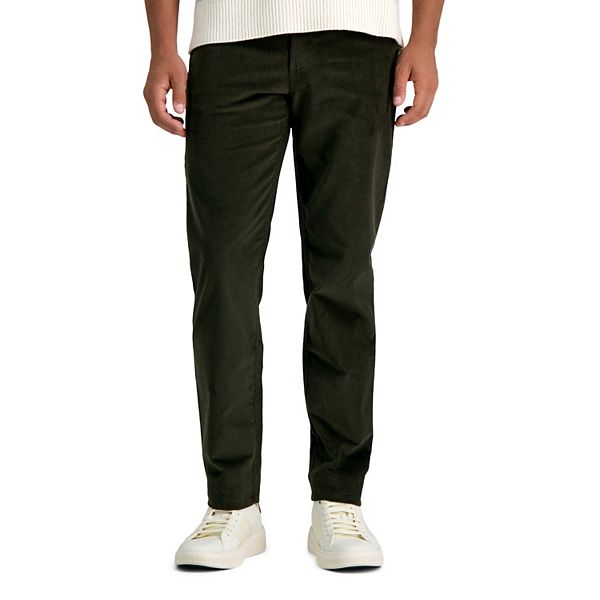 Men's Haggar® Straight Fit 5-Pocket Stretch Corduroy Pant