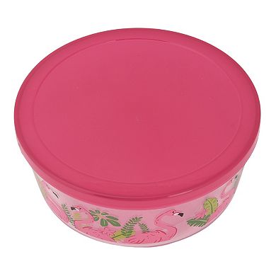 Celebrate Together™ Summer Flamingo & Fruit Stacking Food Storage Containers