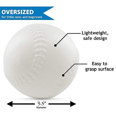 Replacement T Ball Baseball Balls for Little Tikes TotSports T-Ball Set