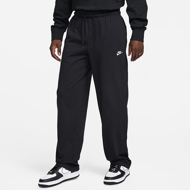 Men s Nike Sportswear Knit Open Hem Drawstring Sweatpants