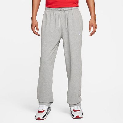 Nike open bottom sweatpants sale