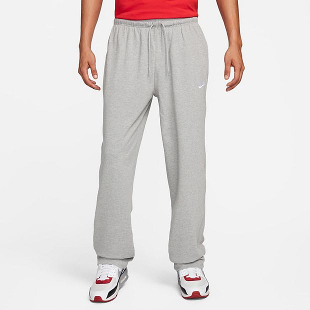 Men s Nike Sportswear Knit Open Hem Drawstring Sweatpants