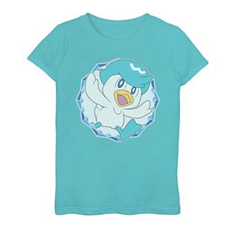 Girl's Pokemon Quaxly Sparkle Tee