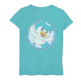 Girl's Pokemon Quaxly Sparkle Tee