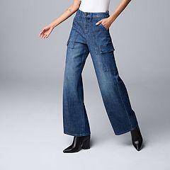 HP Simply Vera Wang NWT Mid rise Capri Jeans size 8