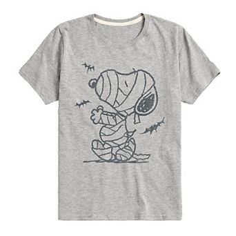 Boys 8-20 Peanuts Snoopy Mummy and Bats Graphic Tee