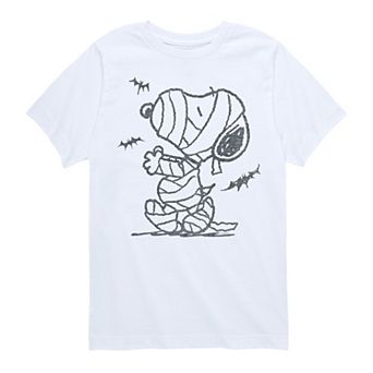 Boys 8-20 Peanuts Snoopy Mummy and Bats Graphic Tee