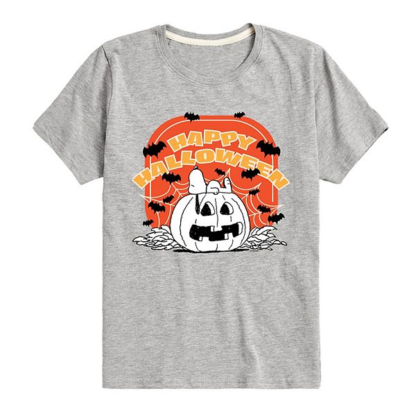 Boys 8-20 Peanuts Retro Halloween Graphic Tee