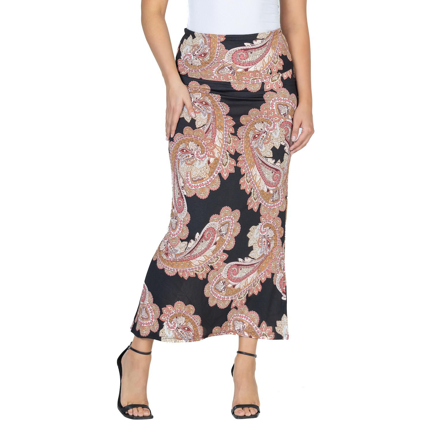 Floral maxi skirt kohls sale