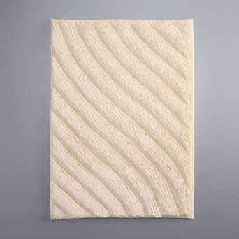 Simply Vera Vera Wang Premium Luxury Textured Bath Rug