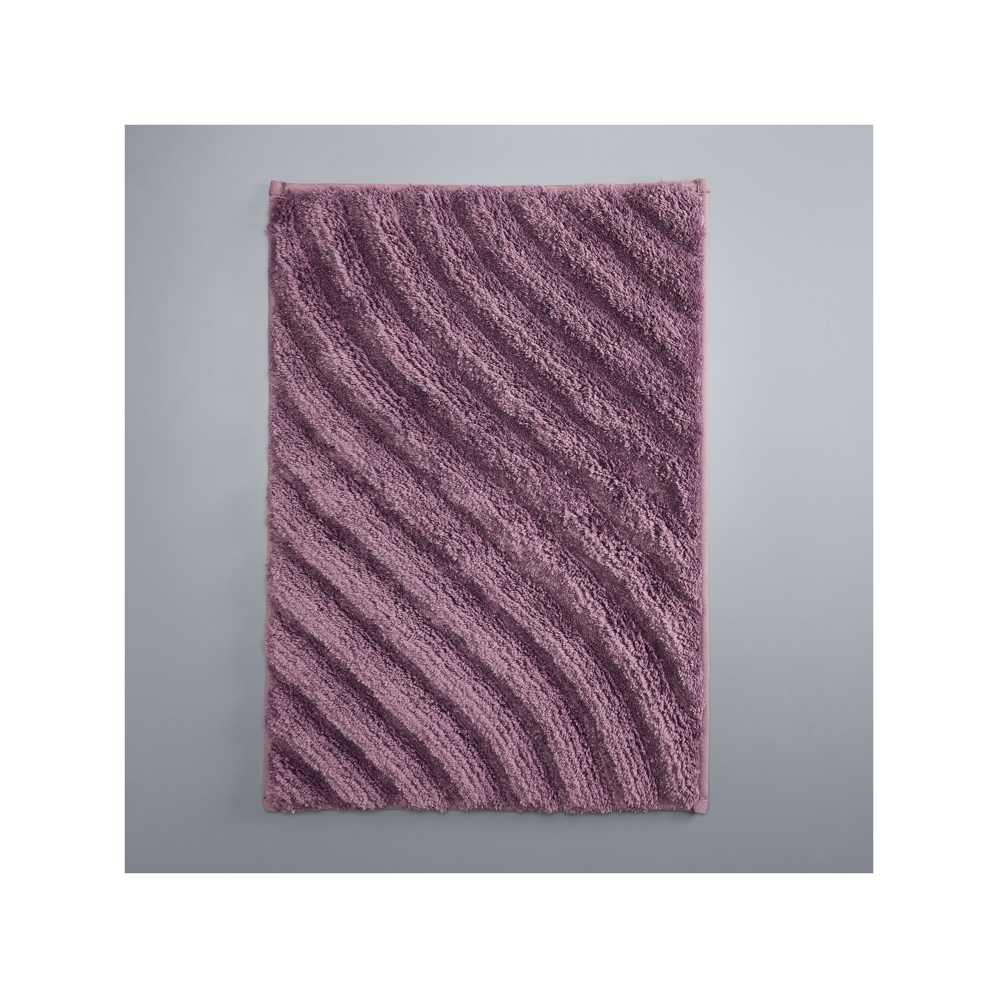 Simply Vera Vera Wang Premium Luxury Textured Bath Rug, Orchid