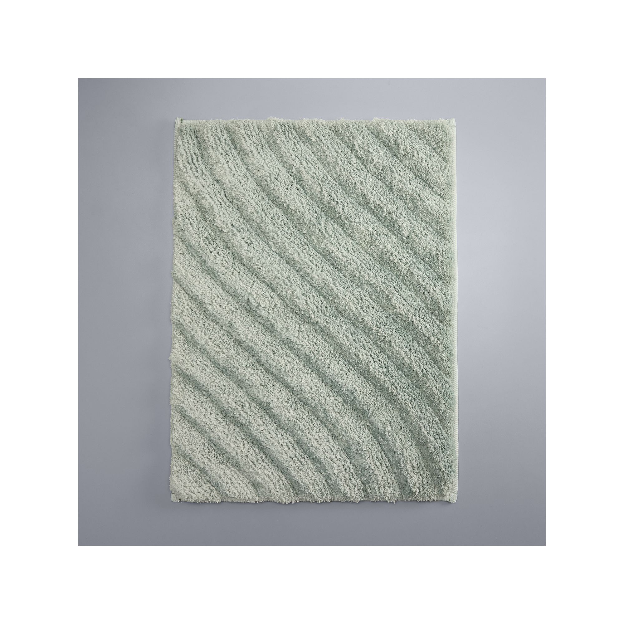 Simply Vera Vera Wang Premium Luxury Textured Bath Rug, Grey