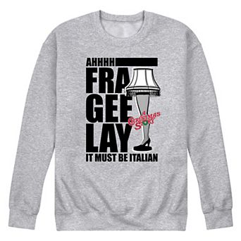 Men's A Christmas Story Lamp Fleece Sweatshirt