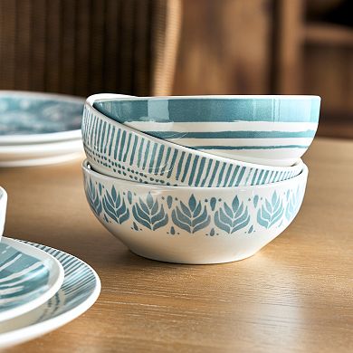 Food Network™ Aria Blue 12-pc. Dinnerware Set