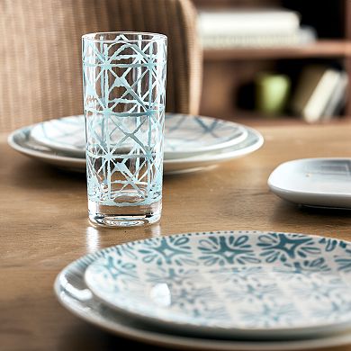 Food Network™ 4-pc. Aria Highball Glass Set