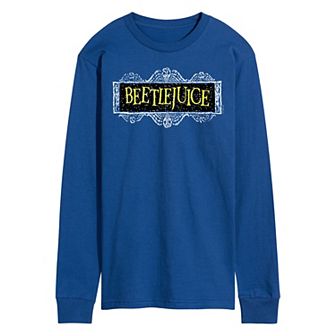 Men's Beetlejuice Logo Long Sleeve Tee