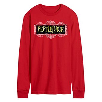 Men's Beetlejuice Logo Long Sleeve Tee