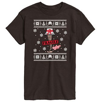 Men's A Christmas Story Fragile Leg Graphic Tee