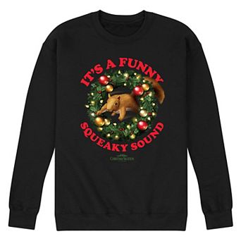 Men's National Lampoon's Christmas Vacation Squirrel Fleece Sweatshirt