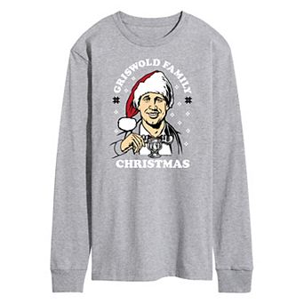 Men's National Lampoon's Christmas Vacation Moose Long Sleeve Graphic Tee