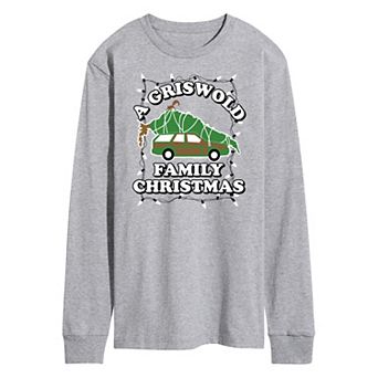 Men's National Lampoon's Christmas Vacation Griswold Van Long Sleeve Graphic Tee