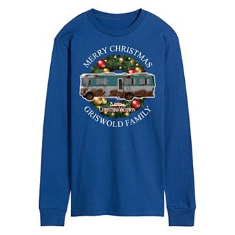 Men's National Lampoon's Christmas Vacation Merry Christmas Long Sleeve Graphic Tee
