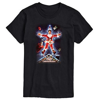 Men's National Lampoon's Christmas Vacation Electric Santa Graphic Tee