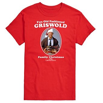 Men's National Lampoon's Christmas Vacation Fun Old Fashioned Griswold Graphic Tee
