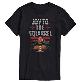 Men's National Lampoon's Christmas Vacation Joy To The Squirrel Graphic Tee