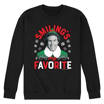 Men's Elf Smilings My Favorite Fleece