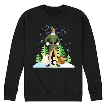 Men's Elf Buddy Artic Puppets Fleece