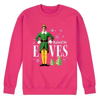 Men's Elf Raised By Elves Fleece