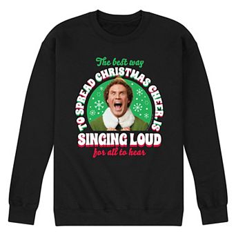 Men's Elf Singing Elf Fleece