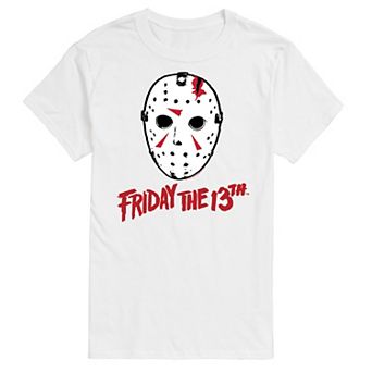 Men's Friday The 13th Ski Mask Logo Graphic Tee