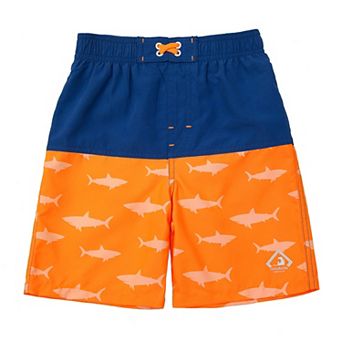 Toddler Boy Rokka&Rolla Swim Trunks with Mesh Liner UPF 50+