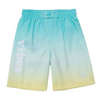 Toddler Boy Rokka&Rolla Swim Trunks with Mesh Liner UPF 50+