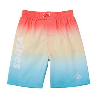Toddler Boy Rokka&Rolla Swim Trunks with Mesh Liner UPF 50+