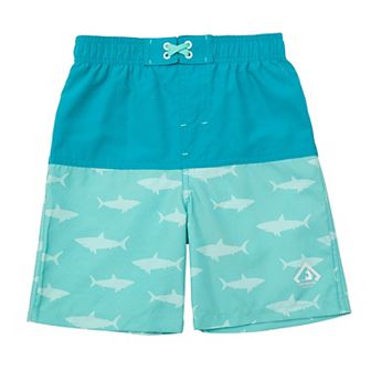 Toddler Boy Rokka&Rolla Swim Trunks with Mesh Liner UPF 50+