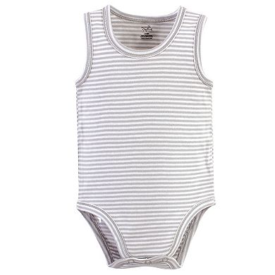 Baby Boy Organic Cotton Bodysuits 5pk