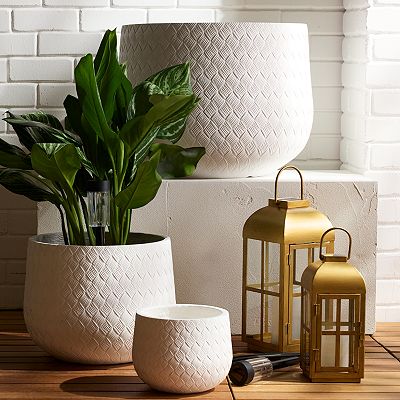 Sonoma Goods For Life® Large Brass Solar Lantern