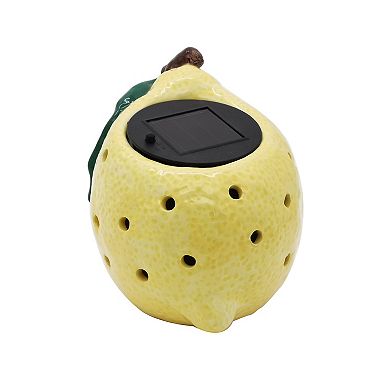 Sonoma Goods For Life® Lemon Led Solar Lantern